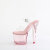 Pleaser LOVESICK-708T Plateau Sandaletten Rauch Pink EU-35 / US-5