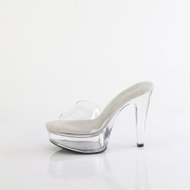 Fabulicious MARTINI-501 Plateau Pantoletten Clear EU-39 / US-9