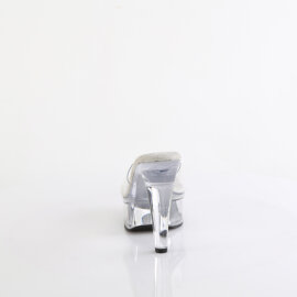 Fabulicious MARTINI-501 Plateau Pantoletten Clear EU-39 / US-9