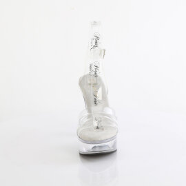 Fabulicious MARTINI-505 Plateau Sandaletten Clear EU-39 / US-9