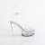 Fabulicious MARTINI-505 Plateau Sandaletten Clear EU-39 / US-9