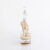 Fabulicious MARTINI-505 Plateau Sandaletten Clear Beige EU-40 / US-10