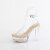 Fabulicious MARTINI-505 Plateau Sandaletten Clear Beige EU-36 / US-6