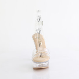 Fabulicious MARTINI-505 Plateau Sandaletten Clear Beige...