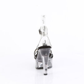 Fabulicious MARTINI-505 Plateau Sandaletten Rauch Schwarz EU-38 / US-8