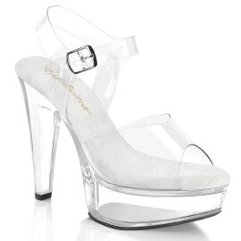 Fabulicious MARTINI-508 Plateau Sandaletten Clear EU-37 /...