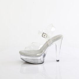Fabulicious MARTINI-508 Plateau Sandaletten Clear EU-37 / US-7