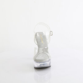 Fabulicious MARTINI-508 Plateau Sandaletten Clear EU-39 / US-9