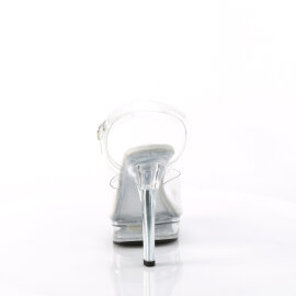 Fabulicious MAJESTY-508 Plateau Sandaletten Clear EU-36 / US-6