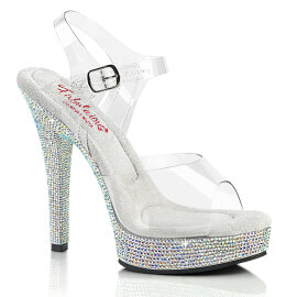 Fabulicious MAJESTY-508DM Plateau Sandaletten Clear EU-41...