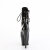 Pleaser MOON-1020DIA Plateau Stiefeletten Kunstleder Schwarz EU-39 / US-9
