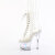 Pleaser MOON-1021C-DIA Plateau Stiefeletten Clear EU-35 / US-5