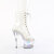 Pleaser MOON-1021C-DIA Plateau Stiefeletten Clear EU-35 / US-5