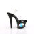 Pleaser MOON-708DIA Plateau Sandaletten Lack Schwarz EU-35 / US-5