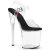 Pleaser NAUGHTY-808 Plateau Sandaletten Clear EU-37 / US-7
