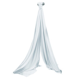 Aerial Silk Vertikaltuch Weiß 8 m