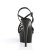 Pleaser Sandalette DELIGHT-613 Schwarz EU-35 / US-5