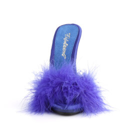 Fabulicious POISE-501F Pantoletten Blau EU-36 / US-6