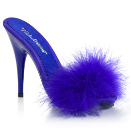Fabulicious POISE-501F Pantoletten Blau EU-38 / US-8