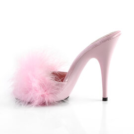Fabulicious POISE-501F Pantoletten Baby Pink EU-44 / US-14