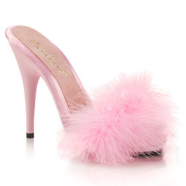 Fabulicious POISE-501F Pantoletten Baby Pink EU-37 / US-7