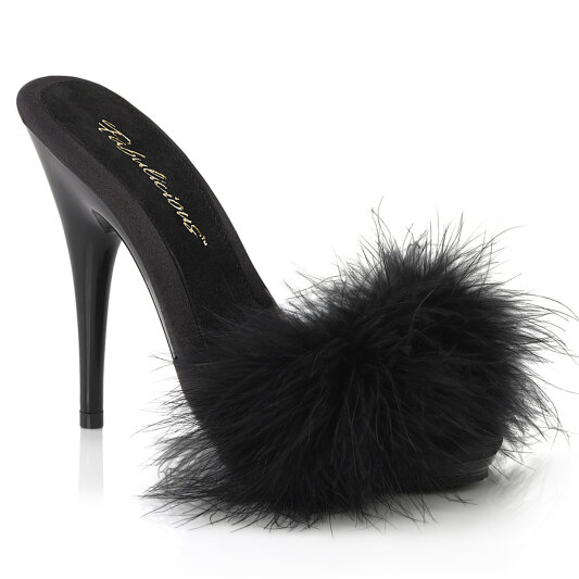 Fabulicious POISE-501F Pantoletten Schwarz EU-42 / US-12