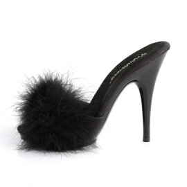 Fabulicious POISE-501F Pantoletten Schwarz EU-42 / US-12