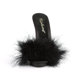 Fabulicious POISE-501F Pantoletten Schwarz EU-44 / US-14