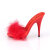 Fabulicious POISE-501F Pantoletten Rot EU-44 / US-14