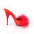 Fabulicious POISE-501F Pantoletten Rot EU-44 / US-14