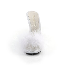 Fabulicious POISE-501F Pantoletten Weiß EU-43 / US-13