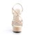 Pleaser Sandalette DELIGHT-613 Nude EU-35 / US-5