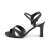 Fabulicious ROMANCE-313 Sandaletten Kunstleder Schwarz EU-35 / US-5