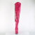 Pleaser SEDUCE-3000WC Overknee Stiefel Lack Pink EU-38 / US-8