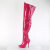 Pleaser SEDUCE-3000WC Overknee Stiefel Lack Pink EU-38 / US-8