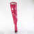 Pleaser SEDUCE-3000WC Overknee Stiefel Lack Pink EU-38 / US-8