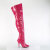 Pleaser SEDUCE-3000WC Overknee Stiefel Lack Pink EU-38 / US-8