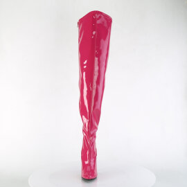 Pleaser SEDUCE-3000WC Overknee Stiefel Lack Pink EU-37 /...