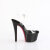Pleaser SKY-308CRS Plateau Sandaletten Clear Strass Schwarz EU-35 / US-5