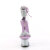 Pleaser SKY-327RSI Plateau Sandaletten Strass Silber Lavendel EU-35 / US-5