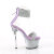 Pleaser SKY-327RSI Plateau Sandaletten Strass Silber Lavendel EU-35 / US-5