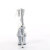 Pleaser SKY-327RSI Plateau Sandaletten Strass Silber EU-35 / US-5