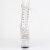 Pleaser STARDUST-1021C-7 Plateau Stiefeletten Clear Strass Transparent EU-35 / US-5