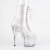 Pleaser STARDUST-1021C-7 Plateau Stiefeletten Clear Strass Transparent EU-35 / US-5