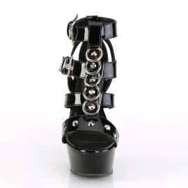 Pleaser Sandalette DELIGHT-658 Schwarz EU-40 / US-10