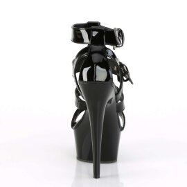 Pleaser Sandalette DELIGHT-658 Schwarz EU-35 / US-5