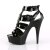 Pleaser Sandalette DELIGHT-658 Schwarz EU-37 / US-7