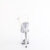 Pleaser TREASURE-808FLA Plateau Sandaletten Clear EU-35 / US-5