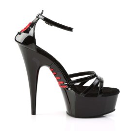 Pleaser Sandalette DELIGHT-662 Schwarz EU-35 / US-5