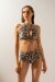 Shark Polewear Shorts High Waist Leopard XS